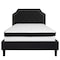 Flash Furniture Full Platform Bed Set, Black SL-BMF-6-GG - alternate 3